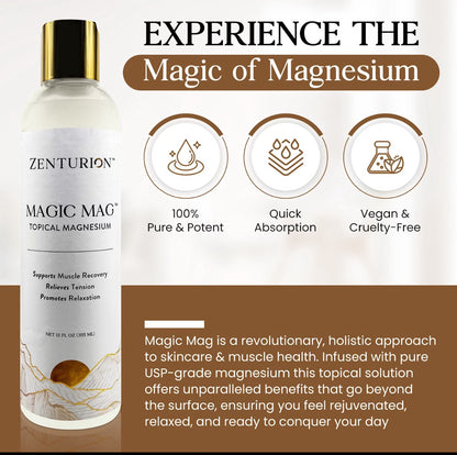 Magic Mag™ Topical Magnesium Oil by Zenturion